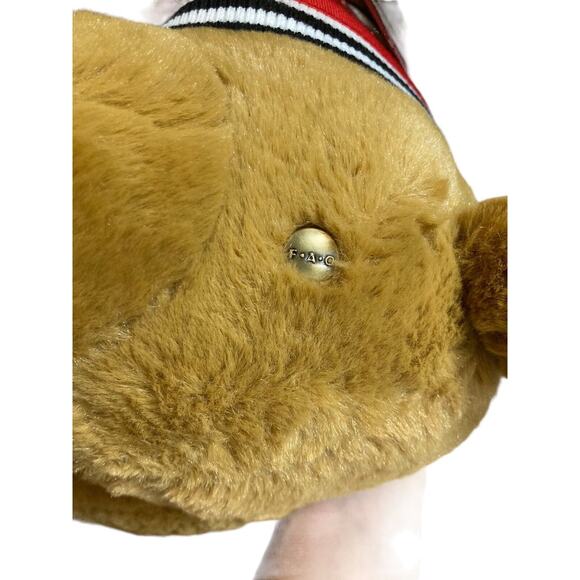 FAO Schwarz 12” Varsity Jacket Football Player Stuffed Teddy Bear Plush - Picture 11 of 14